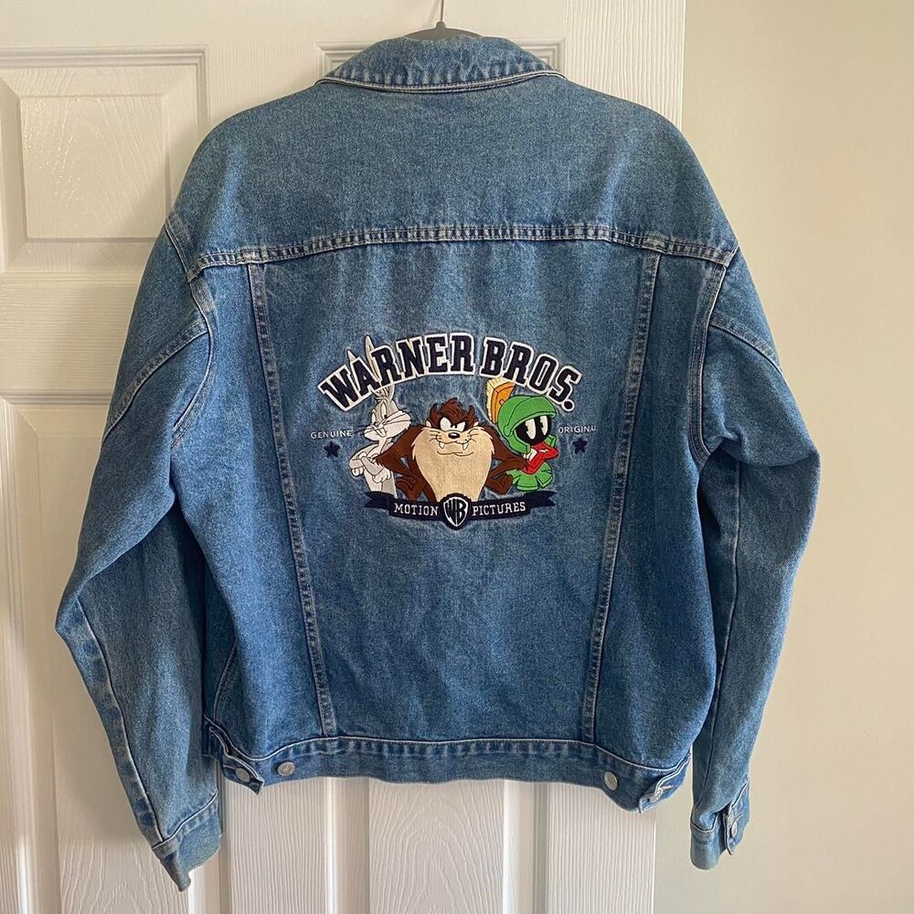 Warner-bros Men's Blue Jacket